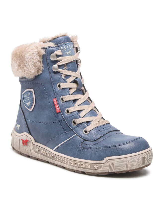 Bottines Mustang 1290 611 8 Bleu chaussures