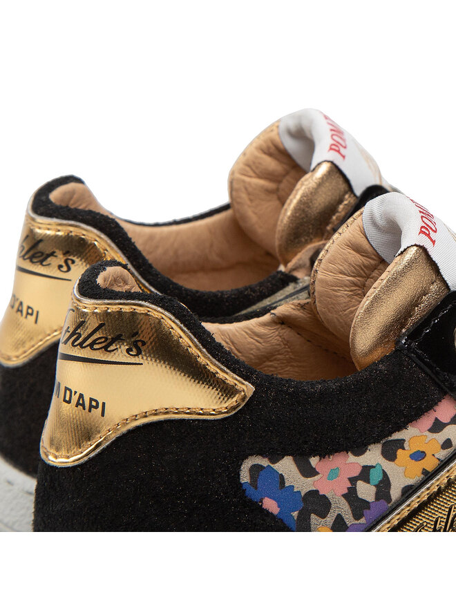 Pom d'Api Sneakersy Pom d'Api Print Animal Fl N1SECR0406 S Čierna