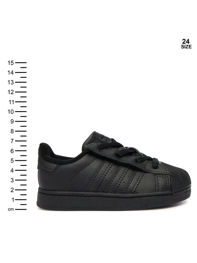 adidas Sneakers adidas Superstar II Comfort Closure Elastic Lace JR9415 Schwarz