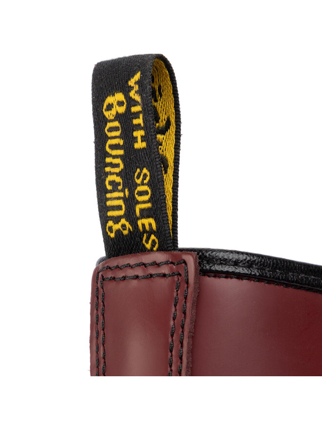 Schnurstiefel Dr. Martens 1460 Smooth 10072600 Dunkelrot eschuhe