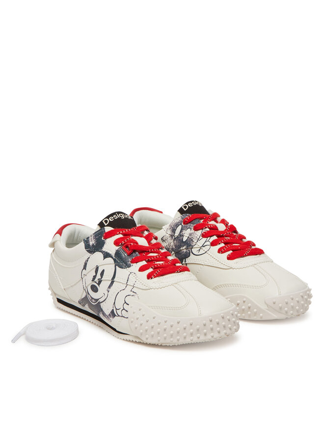 Desigual Sneakersy Desigual 25SSKP06 Bílá