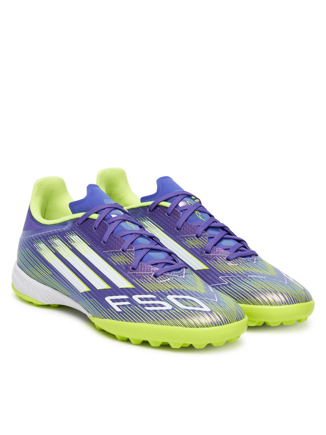 adidas Čevlji za nagomet adidas F50 League JH7724 Vijolična