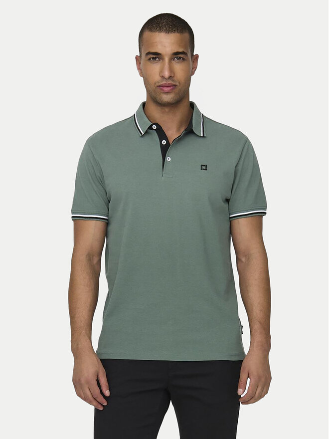 Only & Sons Only & Sons Poloshirt Fletcher 22024827 Grün Regular Fit