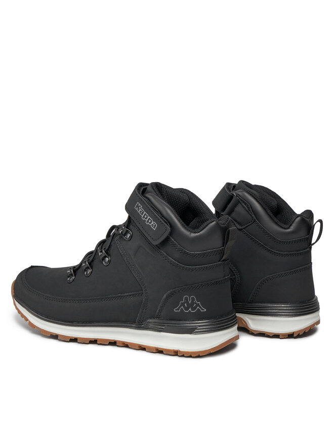 Kappa Botines planos Kappa Logo Astos Md Ev Kid 371B8CW Negro