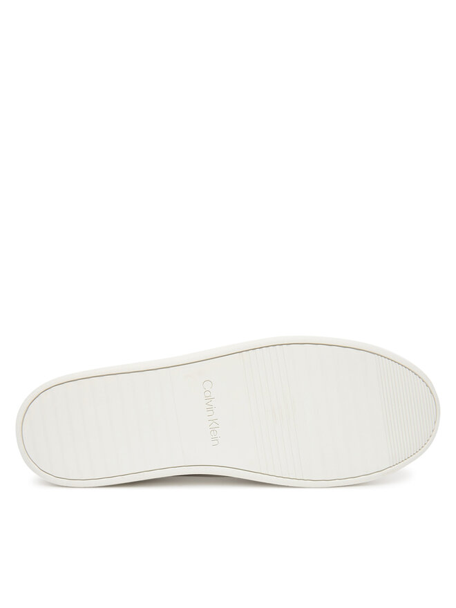 Calvin Klein Jeans Snīkeri Calvin Klein Jeans Low Profile Cupsole Tmb Lth YM0YM01331 Balts