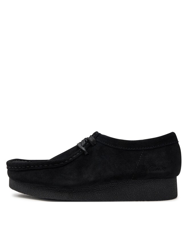 Clarks Półbuty Clarks Wallabee Evo Sh 26174746 Czarny