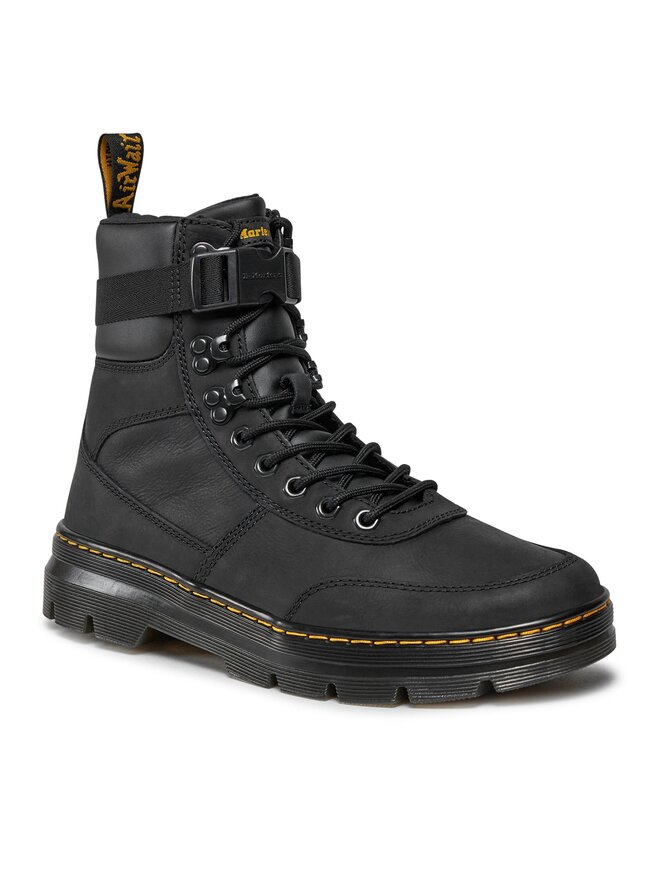 Dr. Martens Schnürstiefeletten Dr. Martens Combs Tech Leather 27801001 Schwarz