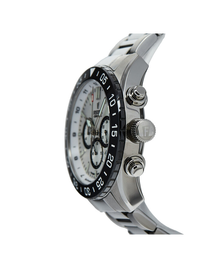 Festina Zegarek Festina Ceramic Chrono F20575/1 Srebrny