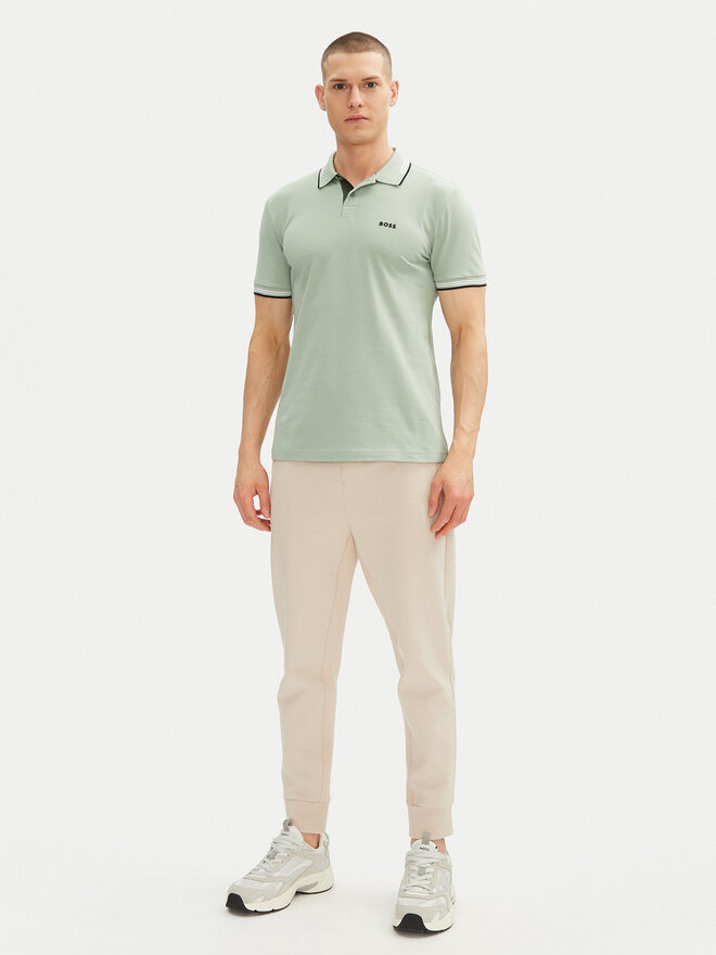 BOSS BOSS Poloshirt Paul 50506193 Grün Slim Fit