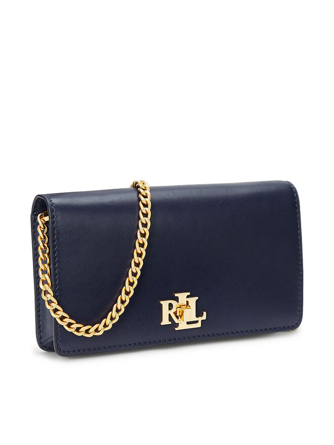 LAUREN RALPH LAUREN Handtasche LAUREN RALPH LAUREN Turn-Lock 432915377009 Dunkelblau