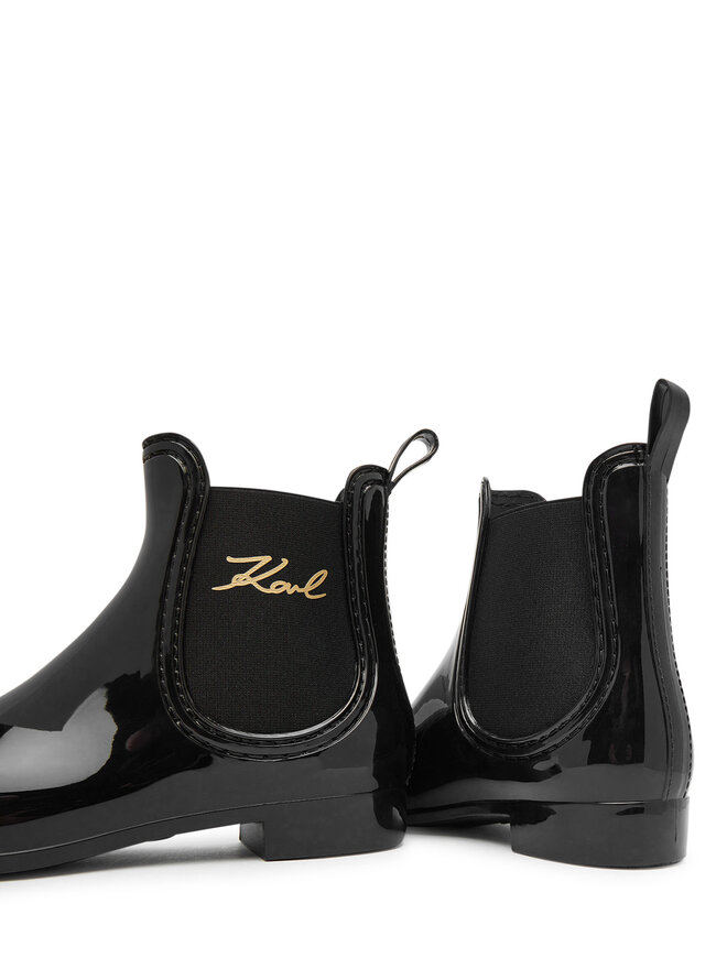 KARL LAGERFELD Gummistiefel KARL LAGERFELD Kalosh II KL94775 Schwarz