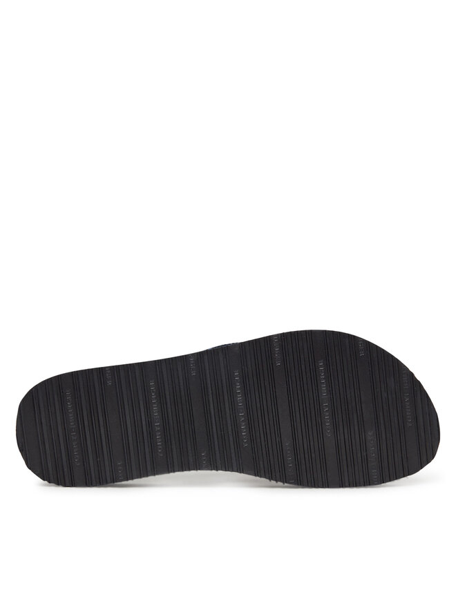 Tommy Hilfiger Japonki Tommy Hilfiger Hilfiger Webbing Beach Sandal FW0FW08515 Granatowy
