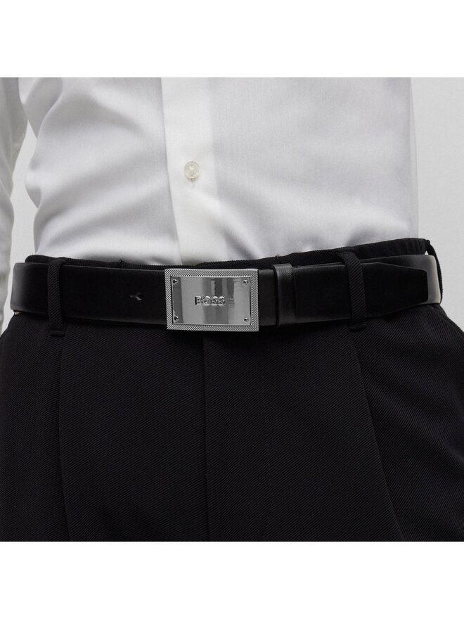 BOSS Cinturón para hombre Boss 50496735 Negro