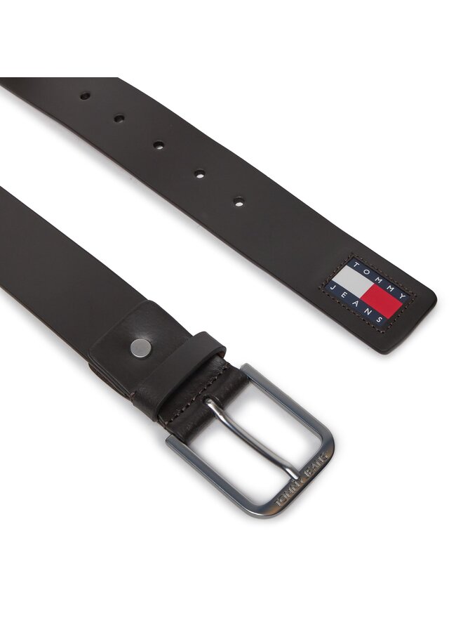 Tommy Hilfiger Чоловічий ремінь Tommy Hilfiger Tjm Adj. Belt 4.0 AM0AM12270 Коричневий