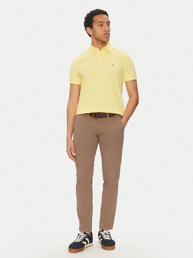 Tommy Hilfiger Tommy Hilfiger Поло 1985 MW0MW17770 Жовтий Regular Fit