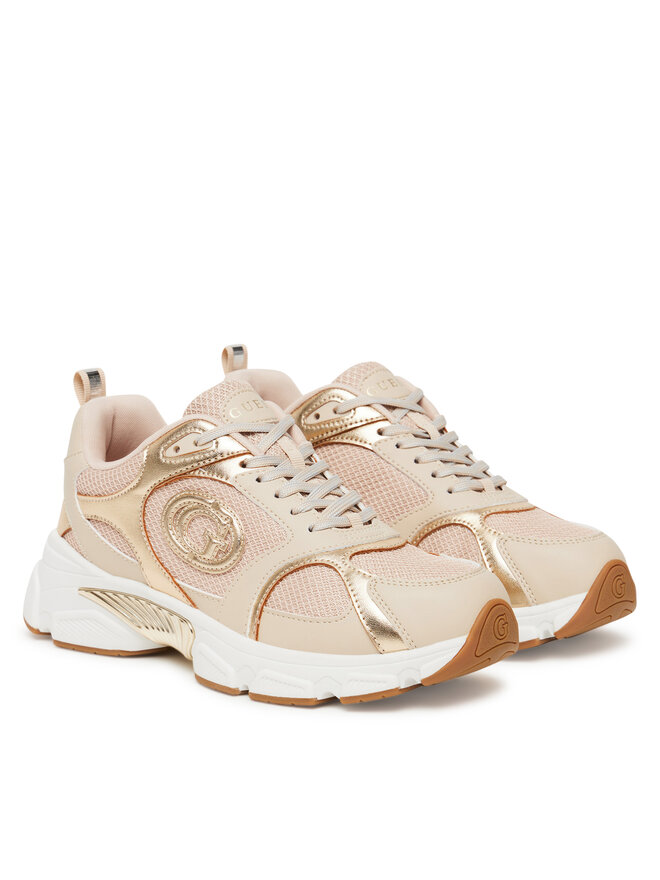 Guess Sneakersy Guess FLTIBI ELE12 Beżowy