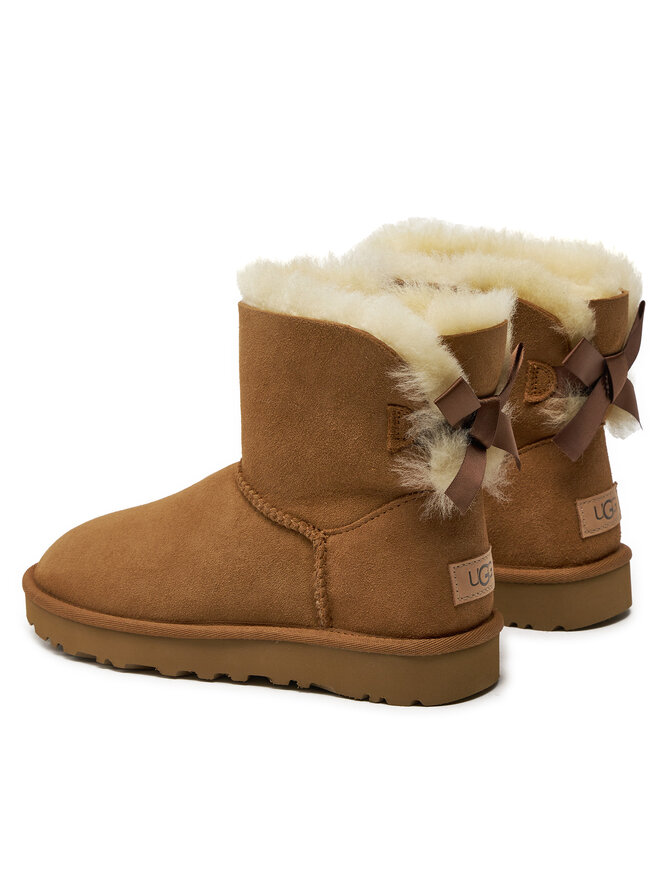 Ugg Stivali da neve Ugg W Mini Bailey Bow II 1016501 Marrone