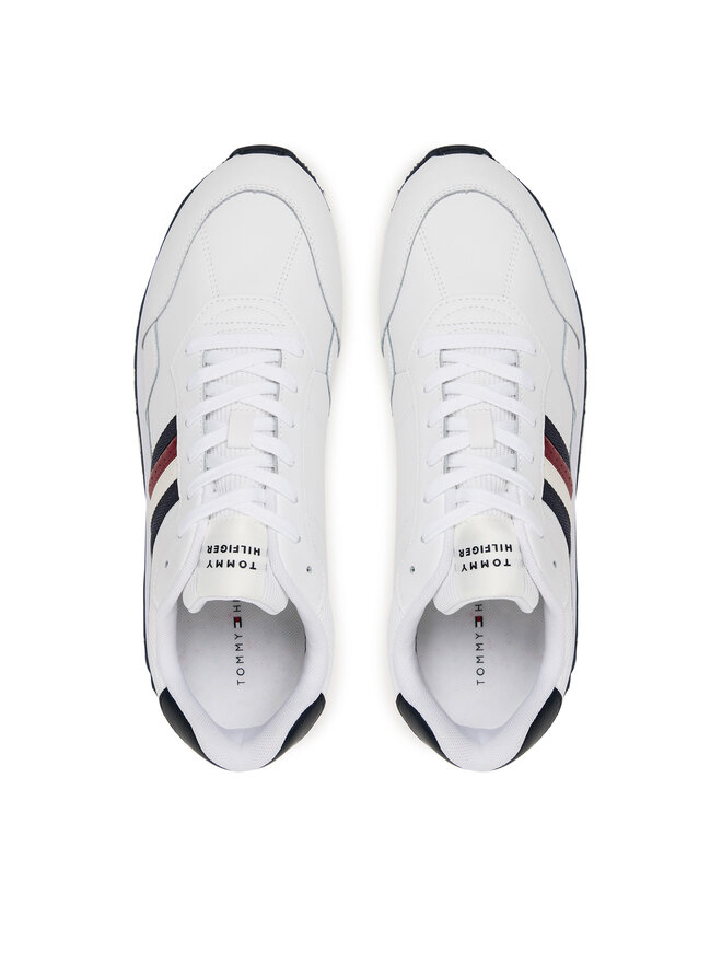 Tommy Hilfiger Αθλητικά Tommy Hilfiger New Runner Eva Stripes FM0FM05637 Λευκό