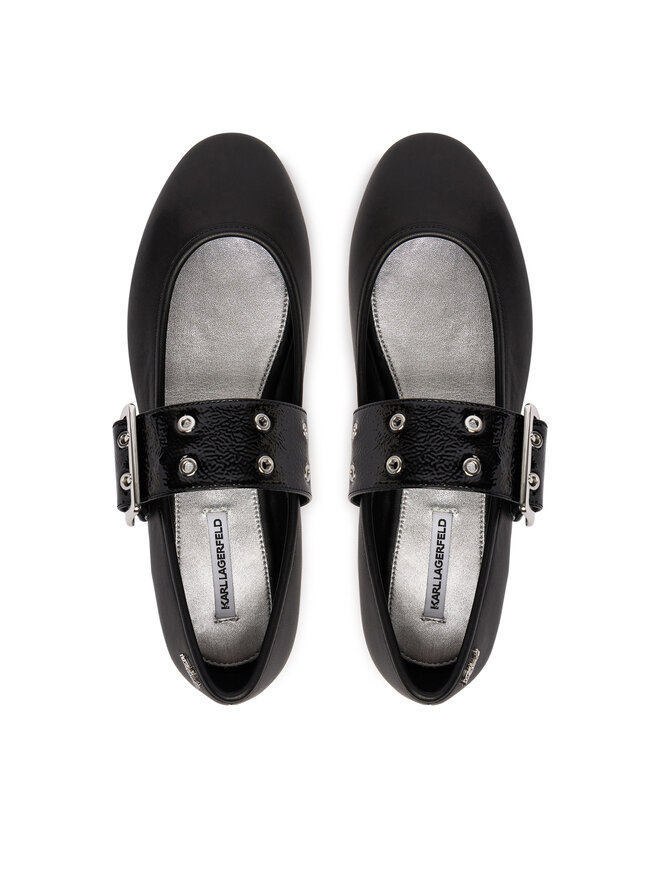 KARL LAGERFELD Ballerinas KARL LAGERFELD Karo KL40126 Schwarz