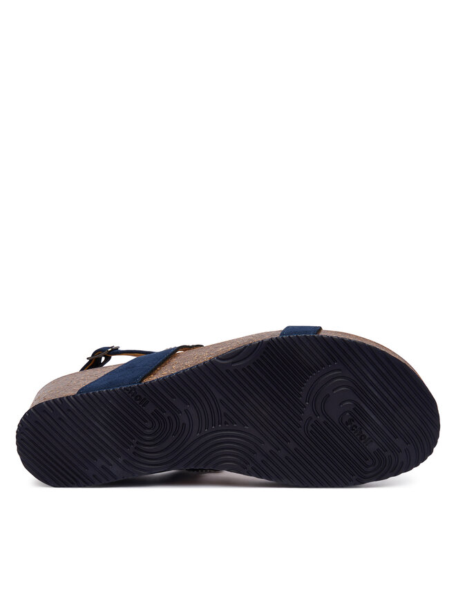 Scholl Босоніжки Scholl Tulum T-Bar MF00689 Cиній