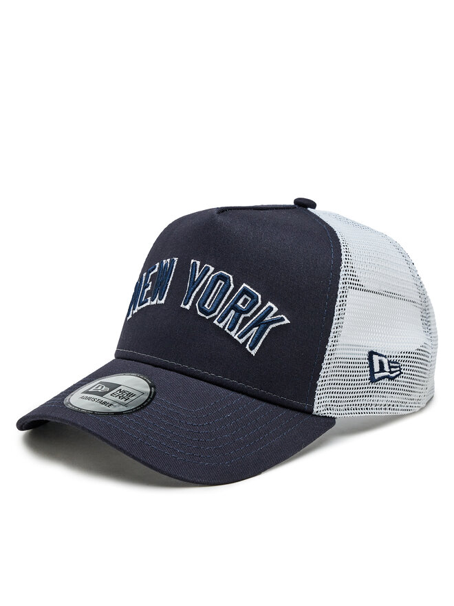 New Era Καπέλο Jockey New Era Team Script Trucker Nyy 60364216 Μαύρο