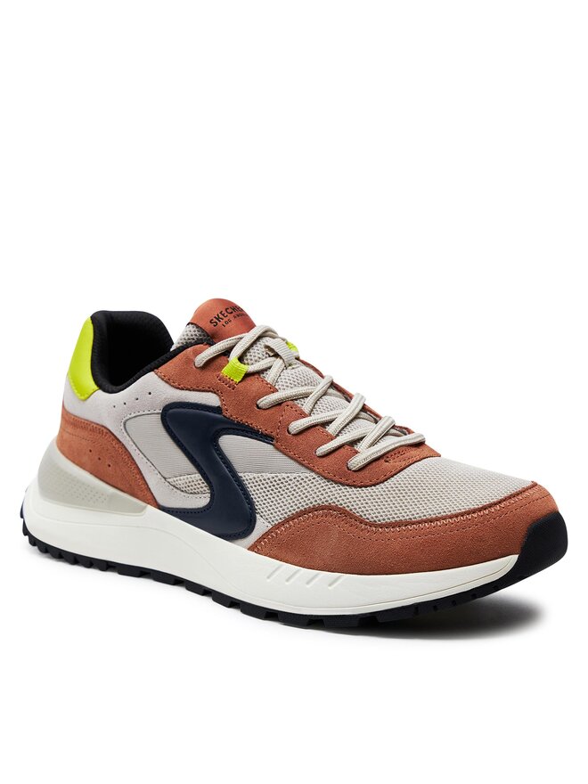 Skechers Sneakersy Skechers Fury-Fury Lace Low 183265/NTGY Béžová
