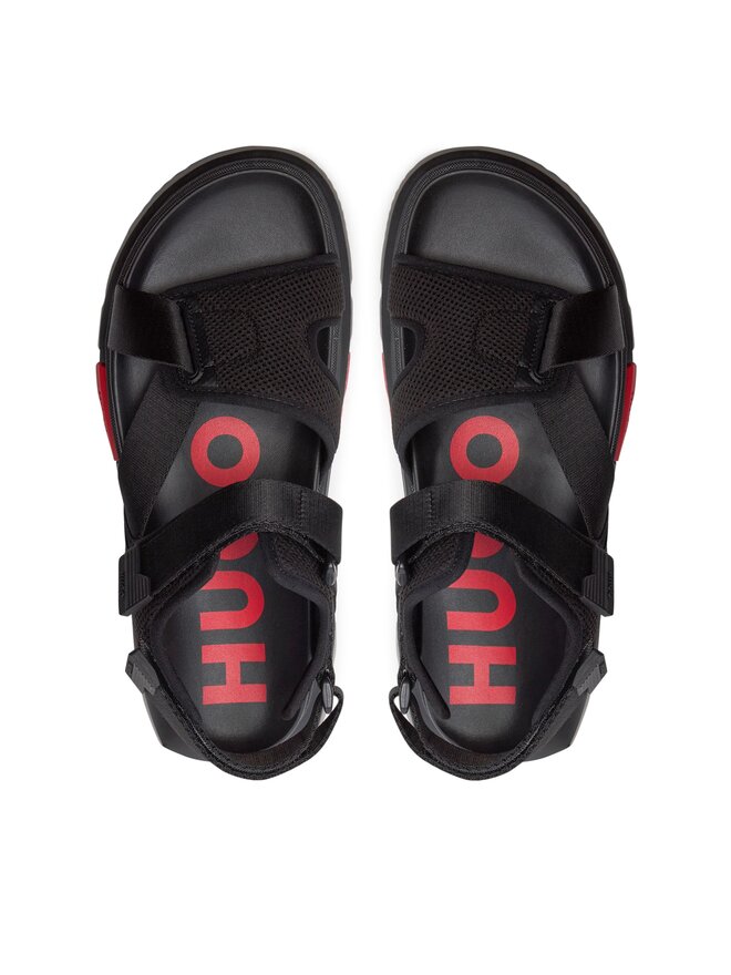 HUGO Sandalen Hugo Ryany Sandal Mx 50517040 Schwarz