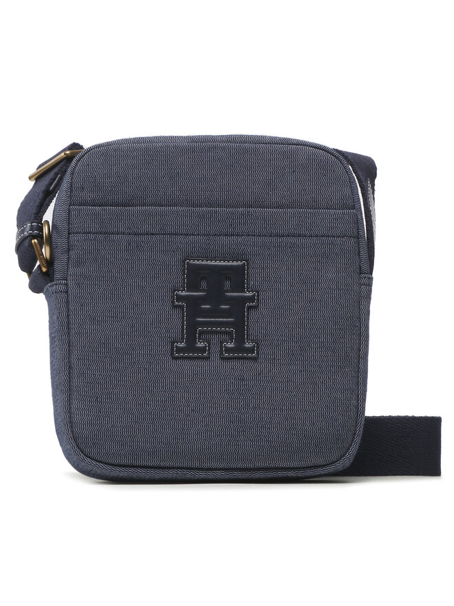 Tommy Hilfiger Τσαντάκι Tommy Hilfiger Th Monogram Mini Reporter AM0AM11283 Σκούρο μπλε