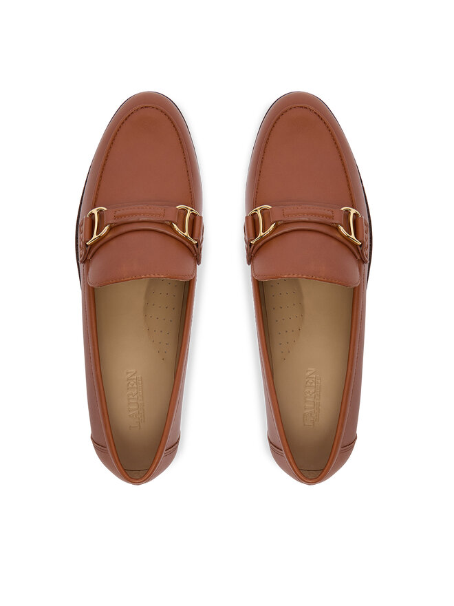 LAUREN RALPH LAUREN Loafersy LAUREN RALPH LAUREN 802P02121002 Brązowy