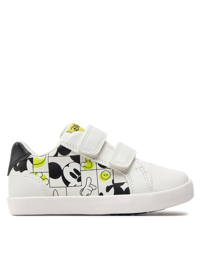 Geox Sneakersy Geox B Kilwi Boy B45A7D 08554 C0552 S Bílá