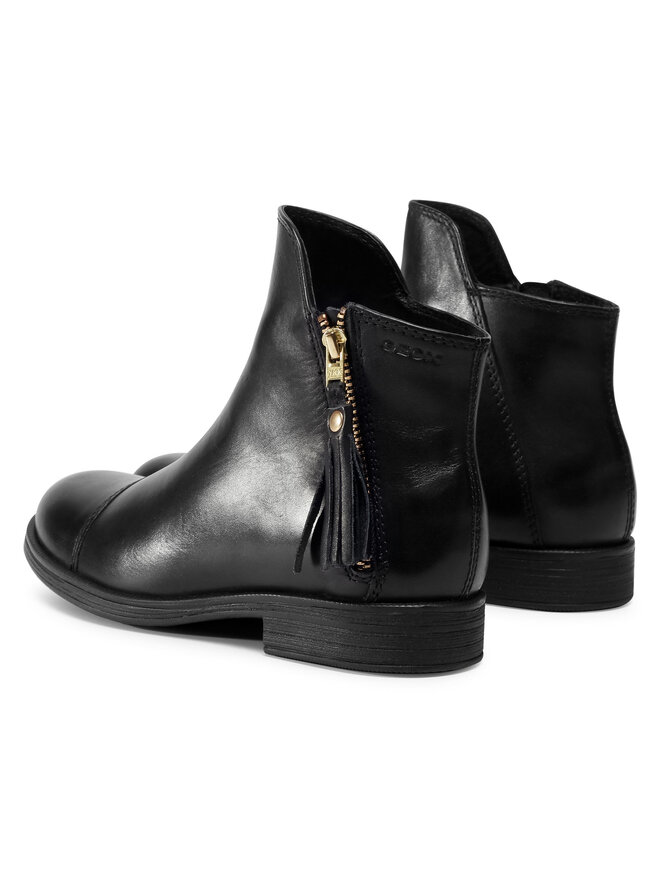 Geox Členková obuv Geox J Agata C J5449C 00043 C9999 S Čierna
