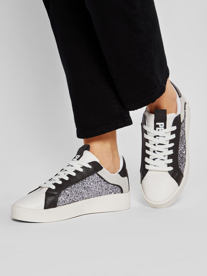 Pepe Jeans Sneakers Pepe Jeans Brixton Glam PLS31023 Silberfarben