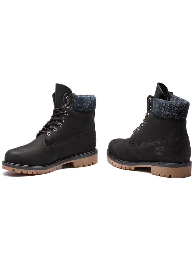 Timberland Schnürstiefeletten Timberland Premium 6 In Waterproof Boot TB0A1UEJ0011 Schwarz