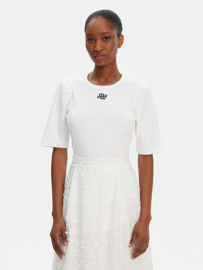 Munthe Munthe Camiseta Parsa 252110025264 Blanco Regular Fit