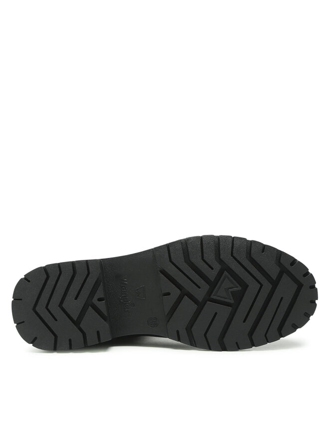 Wrangler Kotníková obuv s elastickým prvkem Wrangler Courtney Chelsea WL22611A Černá