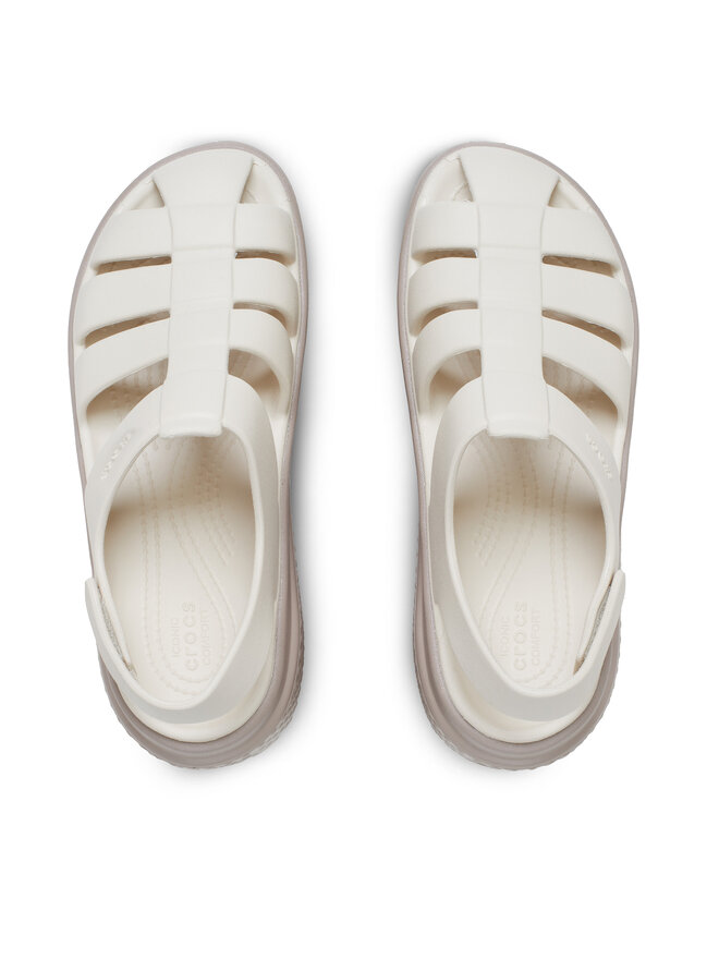 Crocs Sandały Crocs Stomp Fisherman Sandal 209938 Szary
