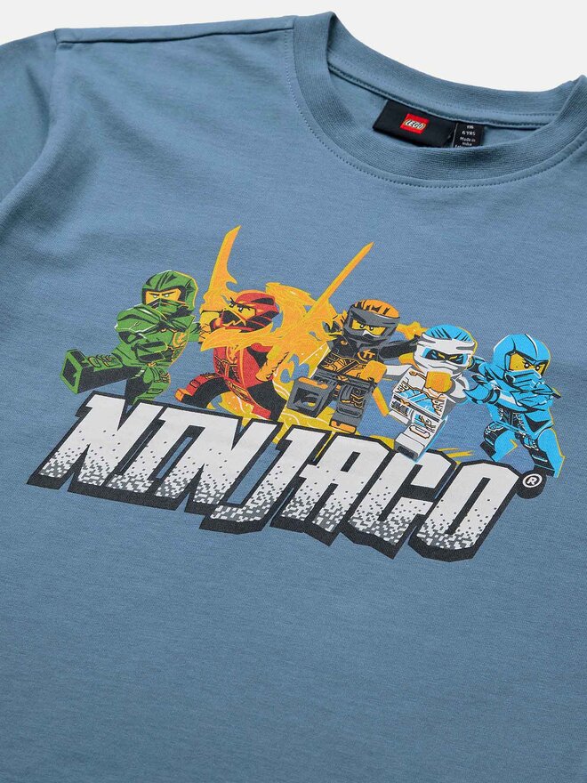 LEGO LEGO Футболка Ninjago 12011417 Голубий Regular Fit