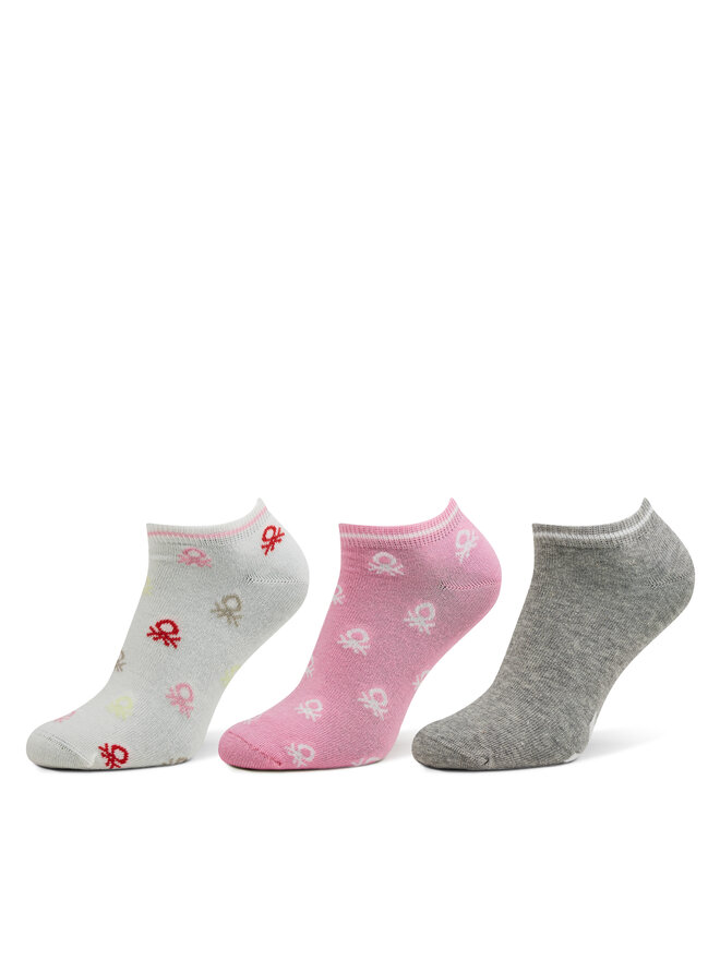 United Colors Of Benetton 3 pares de calcetines cortos para niño United Colors Of Benetton 6AO307032 De color