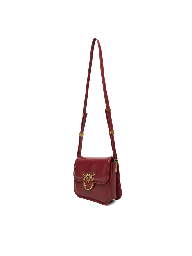 PINKO Kabelka PINKO Love Box Bag Fl Mini PE 25 PLTT 104297 A26J Bordó