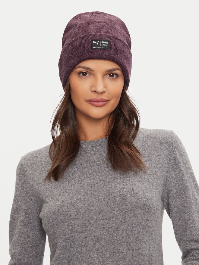 Puma Čepice Puma Archive Heather Beanie 021739 28 Fialová