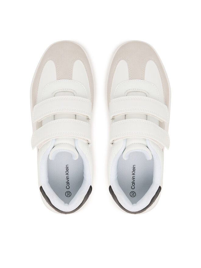 Calvin Klein Sneakers Calvin Klein Low Cut Velcro V1X9-83277-1269 S Weiß
