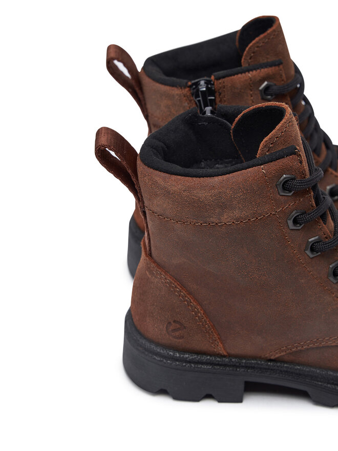 ECCO Šnurovacia obuv ECCO Grainer K 72822205014 Hnedá
