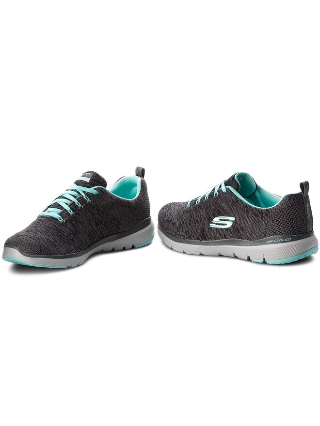 Sneakers Skechers Flex Appeal 3.0 13062 CCLB Grau eschuhe.at