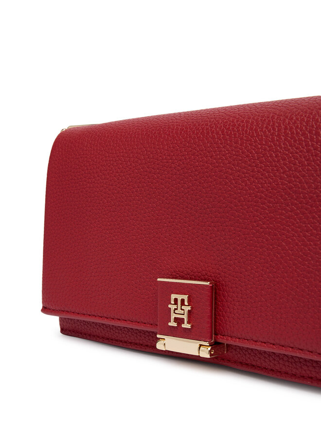 Tommy Hilfiger Handtasche Tommy Hilfiger Th Her Chain AW0AW17403 Rot