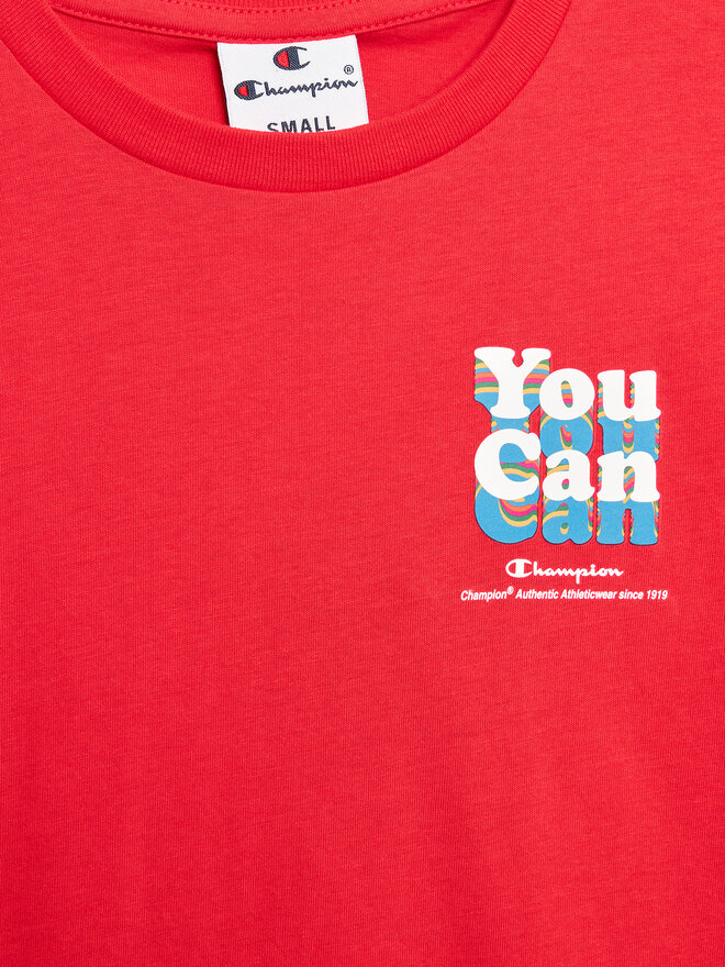 Champion Champion T-Shirt 306374 Rot Regular Fit