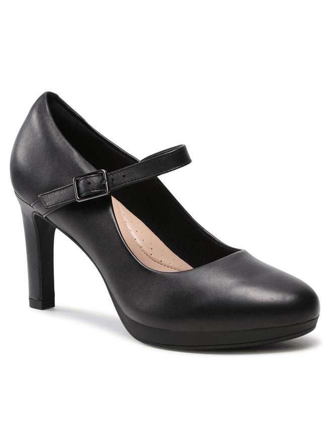 Clarks Туфлі Clarks Ambyr Shine 261577844 Чорний