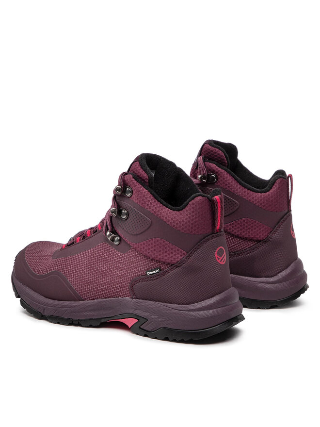 Halti Trekingová obuv Halti Fara Mid 2 Dx W Walking Shoe 054-2623 Bordó
