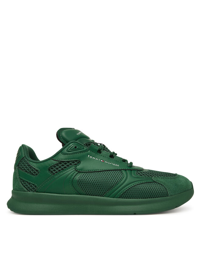 Tommy Hilfiger Sneakers Tommy Hilfiger Lightweight Runner Monocolor FM0FM05928 Grün