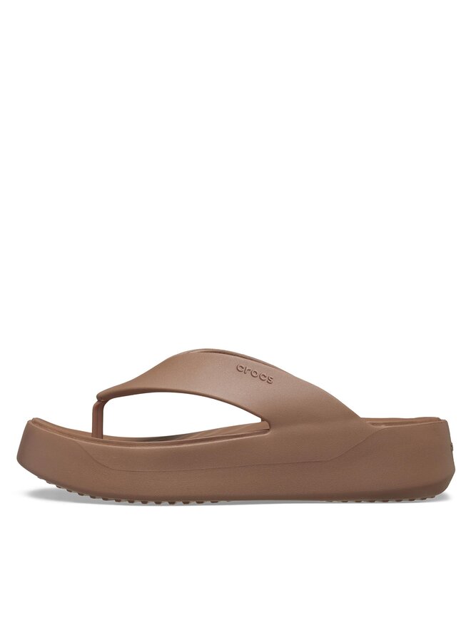 Crocs В'єтнамки Crocs Gataway Platform Flip 209410 Бежевий