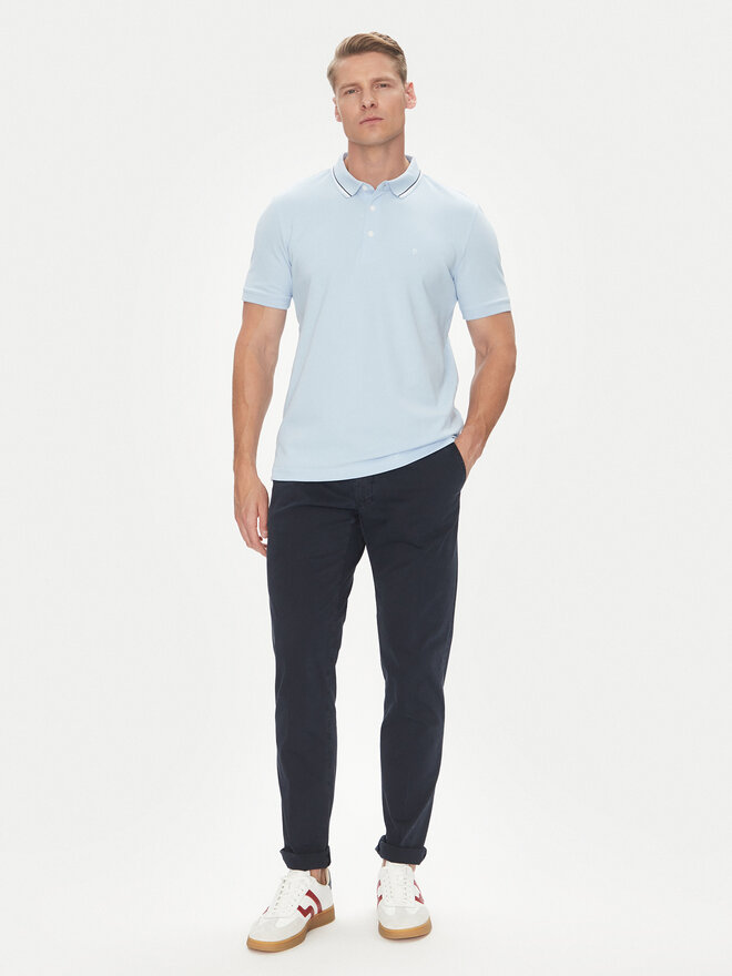 Pierre Cardin Pierre Cardin Poloshirt C5 21374.2112 Himmelblau Regular Fit